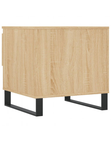 Tavolini Salotto 2pz Rovere Sonoma 50x46x50cm Legno Multistrato