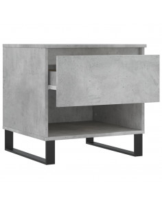 Tavolini Salotto 2pz Grigio Cemento 50x46x50 Legno Multistrato 2