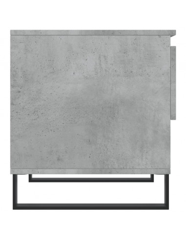 Tavolini Salotto 2pz Grigio Cemento 50x46x50 Legno Multistrato