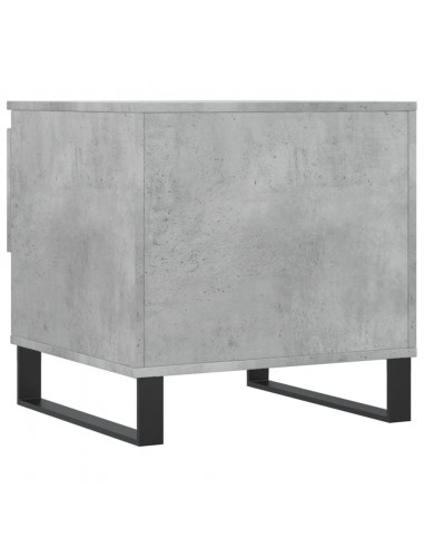 Tavolini Salotto 2pz Grigio Cemento 50x46x50 Legno Multistrato