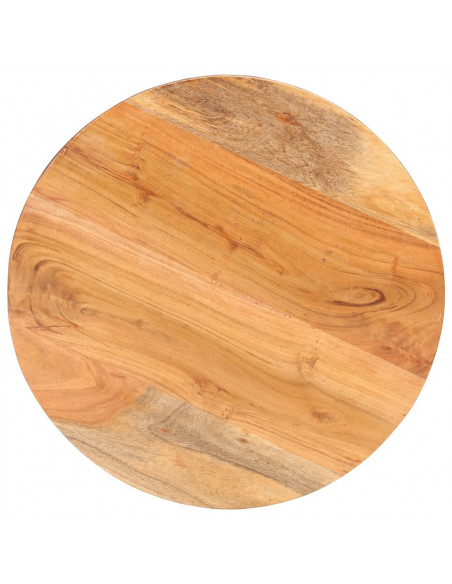 Tavolino da Caffè Ø68x43 cm in Massello di Acacia