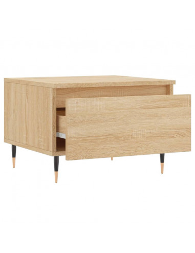 Tavolini Salotto 2pz Rovere Sonoma 50x46x35cm Legno Multistrato
