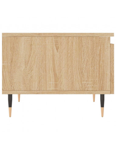 Tavolini Salotto 2pz Rovere Sonoma 50x46x35cm Legno Multistrato