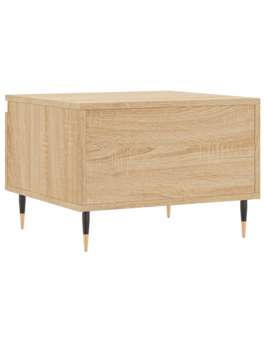 Tavolini Salotto 2pz Rovere Sonoma 50x46x35cm Legno Multistrato