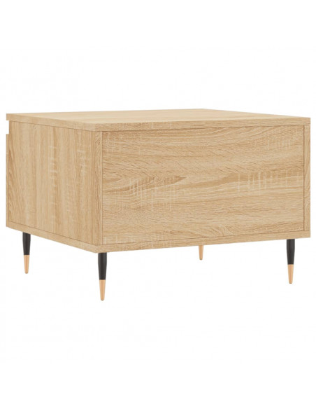 Tavolini Salotto 2pz Rovere Sonoma 50x46x35cm Legno Multistrato