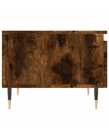 Tavolini Salotto 2pz Rovere Fumo 50x46x35 cm Legno Multistrato