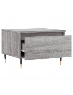 Tavolini Salotto 2pz Grigio Sonoma 50x46x35cm Legno Multistrato 2