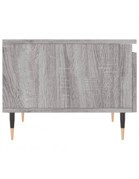 Tavolini Salotto 2pz Grigio Sonoma 50x46x35cm Legno Multistrato