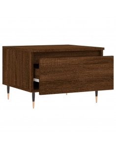Tavolini Salotto 2pz Rovere Marrone 50x46x35 Legno Multistrato 2