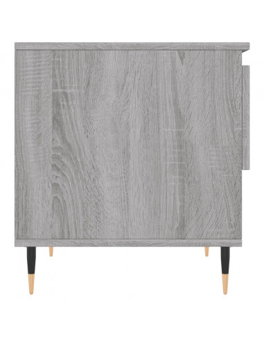 Tavolini Salotto 2pz Grigio Sonoma 50x46x50cm Legno Multistrato
