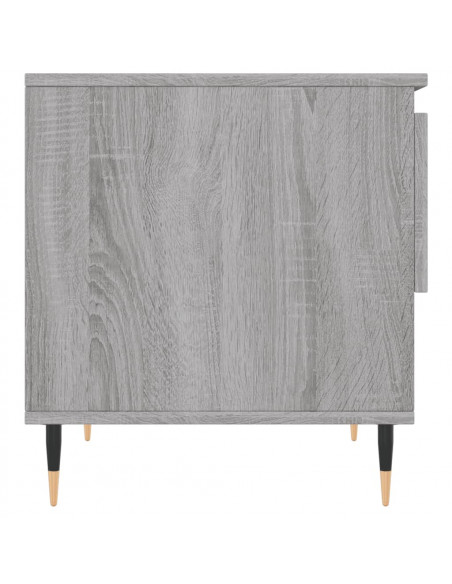Tavolini Salotto 2pz Grigio Sonoma 50x46x50cm Legno Multistrato