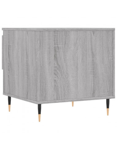 Tavolini Salotto 2pz Grigio Sonoma 50x46x50cm Legno Multistrato