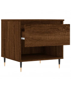 Tavolini Salotto 2pz Rovere Marrone 50x46x50 Legno Multistrato 2