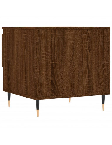 Tavolini Salotto 2pz Rovere Marrone 50x46x50 Legno Multistrato