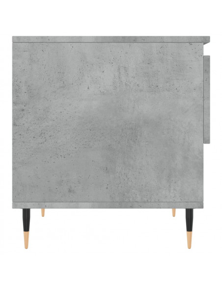 Tavolini Salotto 2pz Grigio Cemento 50x46x50 Legno Multistrato