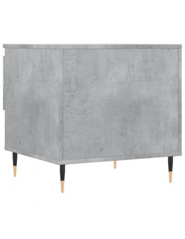 Tavolini Salotto 2pz Grigio Cemento 50x46x50 Legno Multistrato