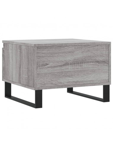 Tavolini Salotto 2pz Grigio Sonoma 50x46x35cm Legno Multistrato