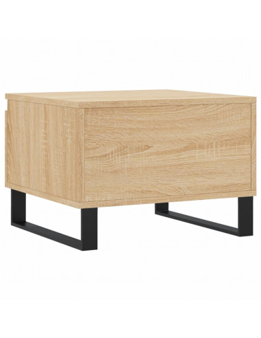 Tavolini Salotto 2pz Rovere Sonoma 50x46x35cm Legno Multistrato