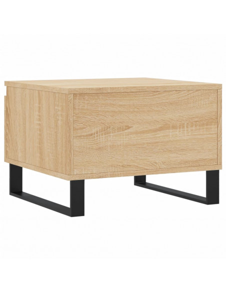 Tavolini Salotto 2pz Rovere Sonoma 50x46x35cm Legno Multistrato