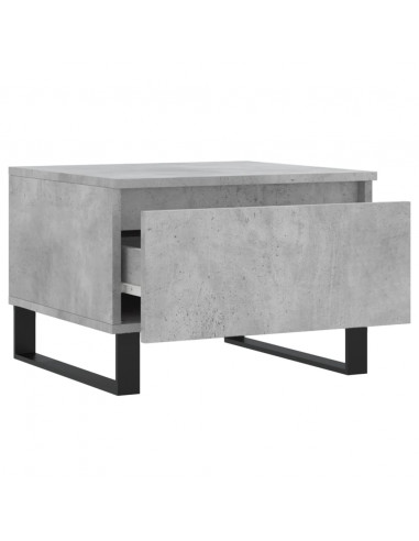 Tavolini Salotto 2pz Grigio Cemento 50x46x35 Legno Multistrato