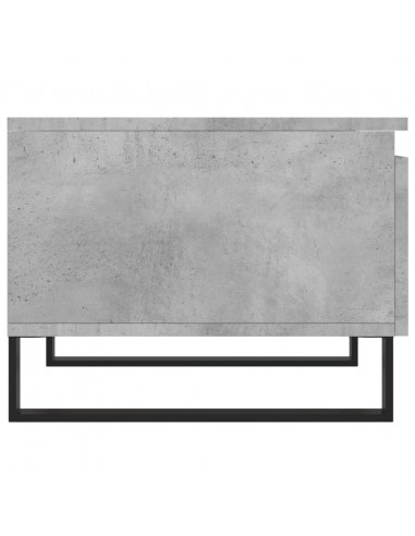 Tavolini Salotto 2pz Grigio Cemento 50x46x35 Legno Multistrato