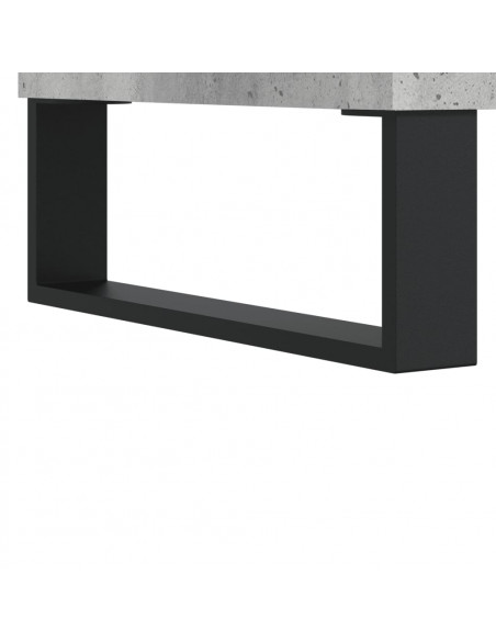 Tavolini Salotto 2pz Grigio Cemento 50x46x35 Legno Multistrato