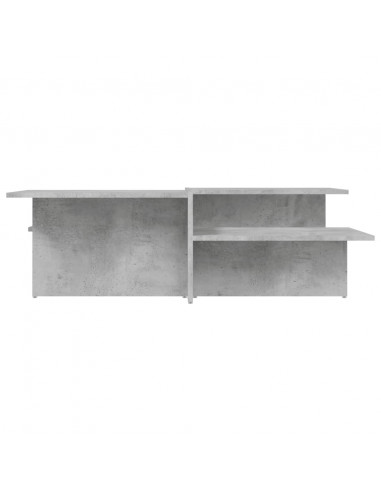 Tavolini da Salotto 2 pz Grigio Cemento in Legno Multistrato