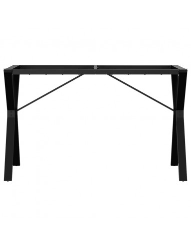 Telaio Gambe a Y per Tavolo da Pranzo 120x60x73 cm in Ghisa