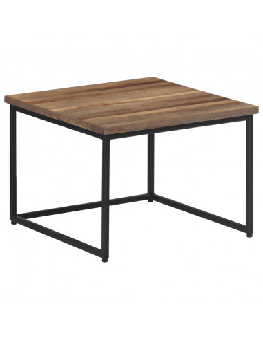 Tavolini a Incastro 2 pz in Legno Massello di Teak