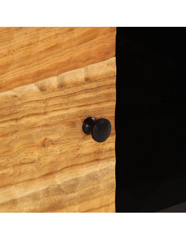 Tavolino da Salotto 80x50x40 cm Legno Massello di Acacia