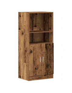 Armadietto Cucina Legno Antico 57x41,5x131,5 cm in Truciolato 2