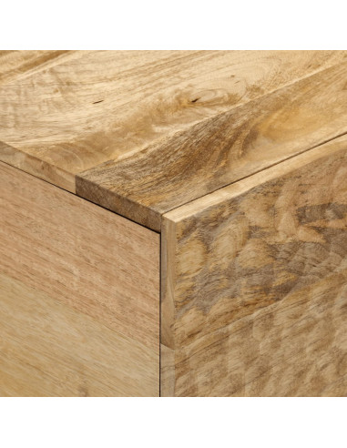 Tavolino da Salotto 100x54x40 cm in Legno Massello di Mango