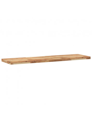 Mensole da Parete 4 pz 140x40x4 cm Legno Acacia Rifinito a Olio