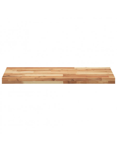 Mensole da Parete 4 pz 140x40x4 cm Legno Acacia Rifinito a Olio