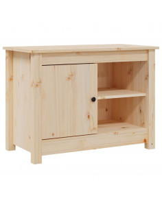 Mobile Porta TV 70x36,5x52 cm in Legno Massello di Pino 2