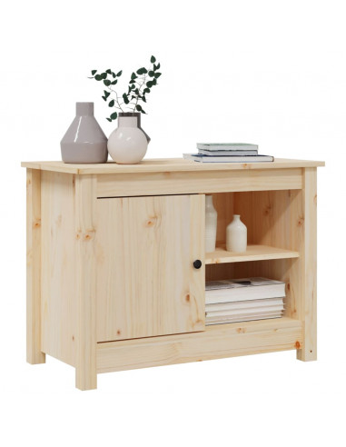 Mobile Porta TV 70x36,5x52 cm in Legno Massello di Pino