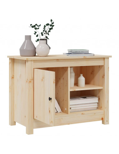 Mobile Porta TV 70x36,5x52 cm in Legno Massello di Pino
