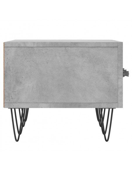 Mobile Porta TV Grigio Cemento 150x36x30 cm Legno Multistrato