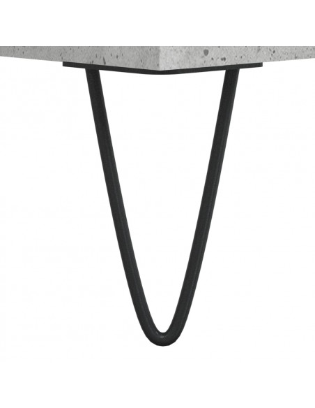 Mobile Porta TV Grigio Cemento 150x36x30 cm Legno Multistrato