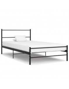 Giroletto Nero in Metallo 90x200 cm 2