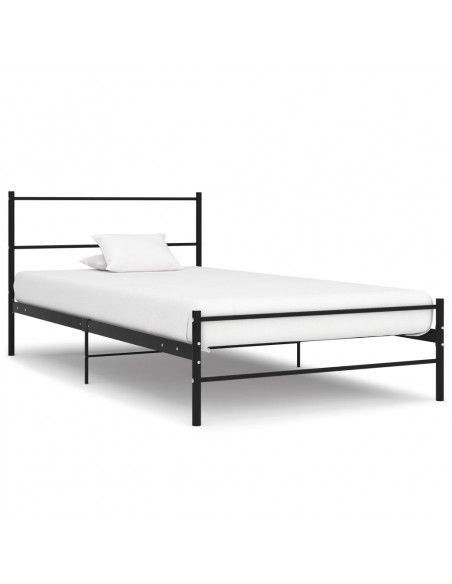 Giroletto Nero in Metallo 90x200 cm