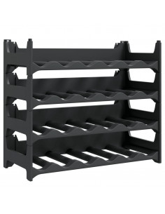 Portabottiglie per 24 Bottiglie in PP Impilabile 2