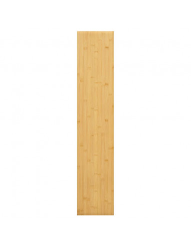 Scaffale a Parete 100x20x1,5 cm in Bambù