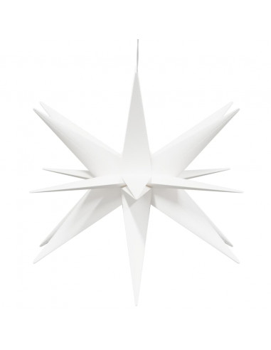 Luci di Natale con LED 3 pz Pieghevoli Bianche 43 cm