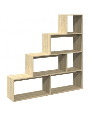 Libreria 4 Ripiani Rovere Sonoma 143,5x29x143,5 cm Truciolato