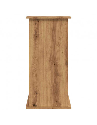 Supporto Acquario 81x36x73 cm Multistrato Rovere Artigianale