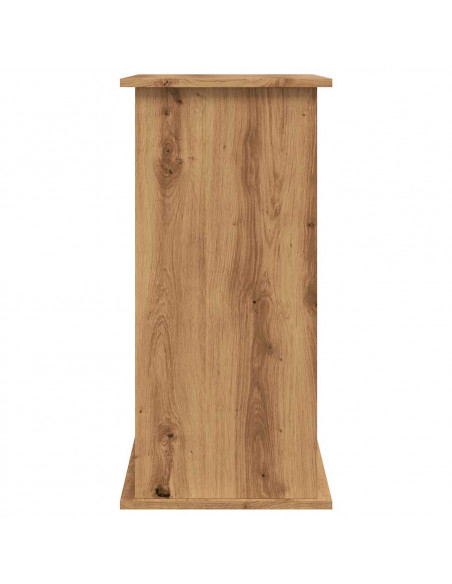 Supporto Acquario 81x36x73 cm Multistrato Rovere Artigianale