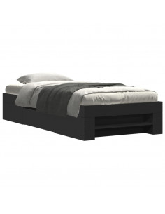 Giroletto Nero 90x200 cm in Legno Multistrato 2