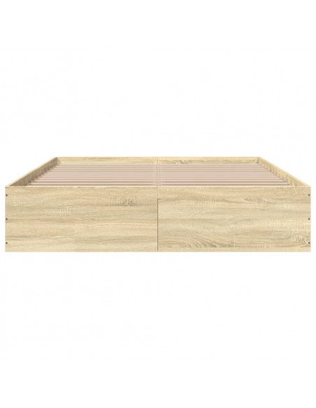 Giroletto Rovere Sonoma 160x200 cm in Legno Multistrato