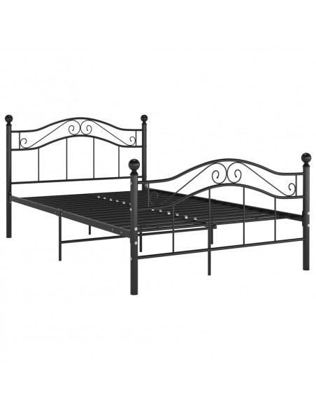 Giroletto Nero in Metallo 120x200 cm